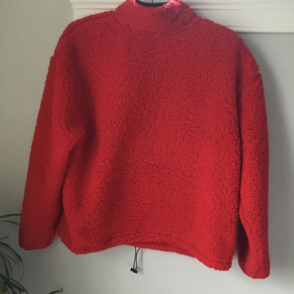 No Boundaries red fleece pullover jacket Sz XXL - Picture 6 of 6